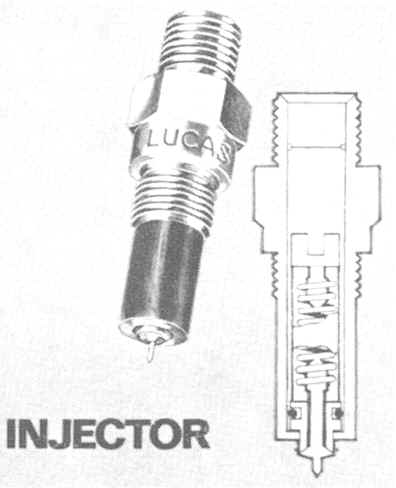 pompe injection lucas type 052
